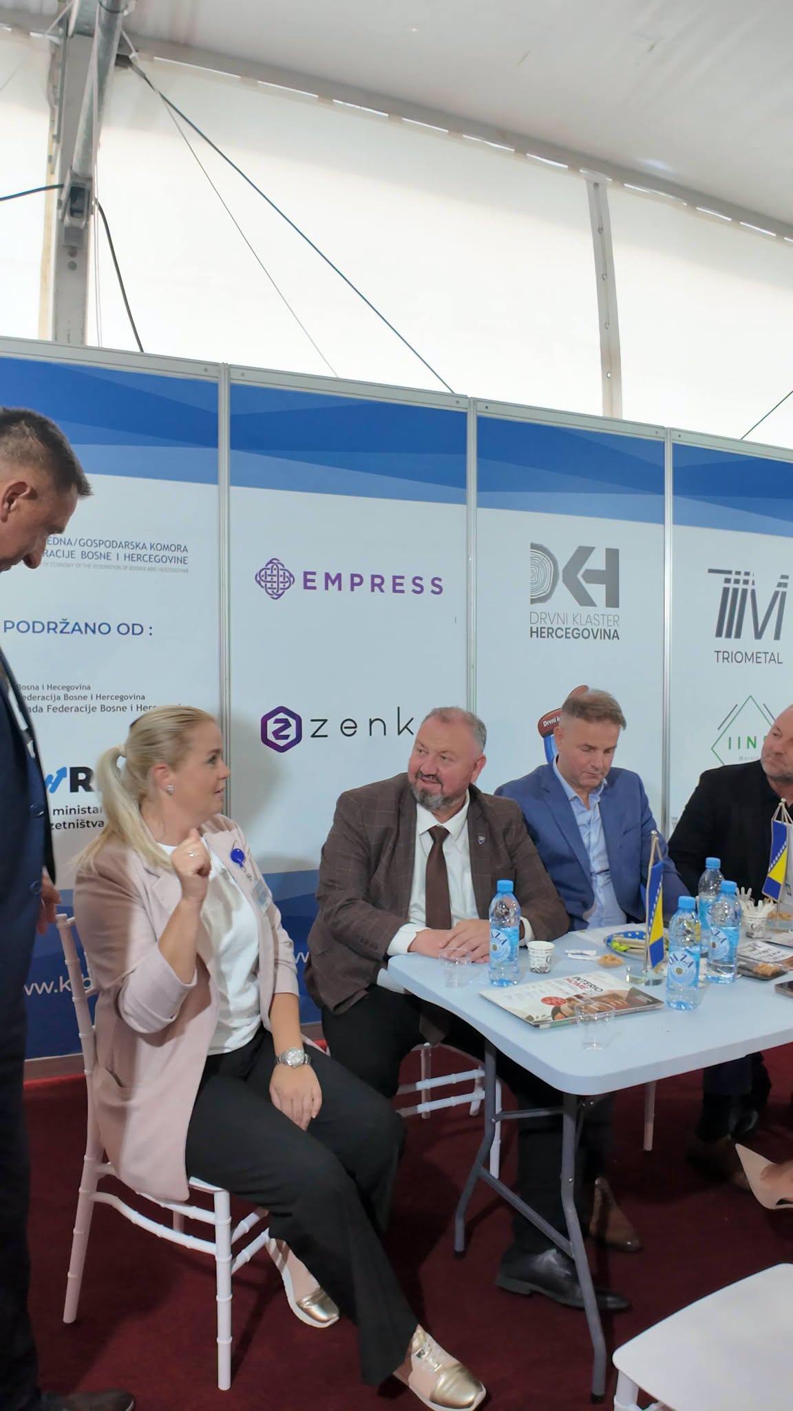 Minister Šibonjić attended the opening of the 20th Tešanj International Business Fair