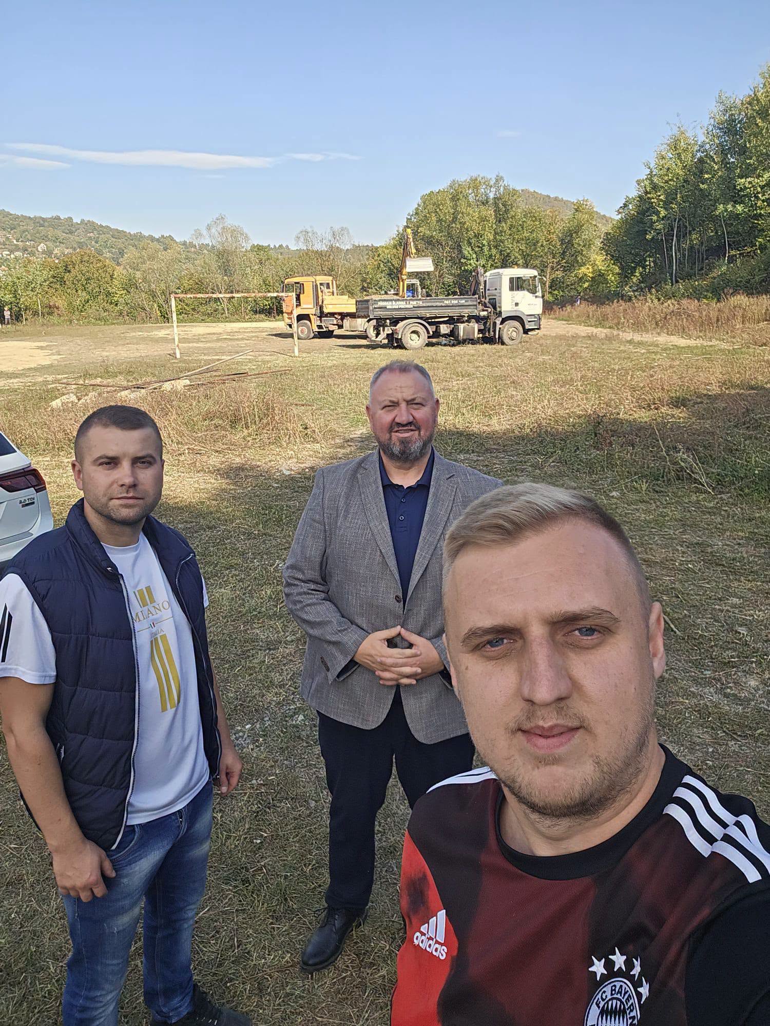 Ministar Šibonjić obišao početak izgradnje centra „Voćnjak - Mustajbašići” u Zavidovićima